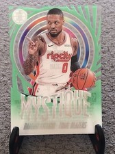 2019-20 Panini Illusions Damian Lillard Mystique Green Acetate Exclusive