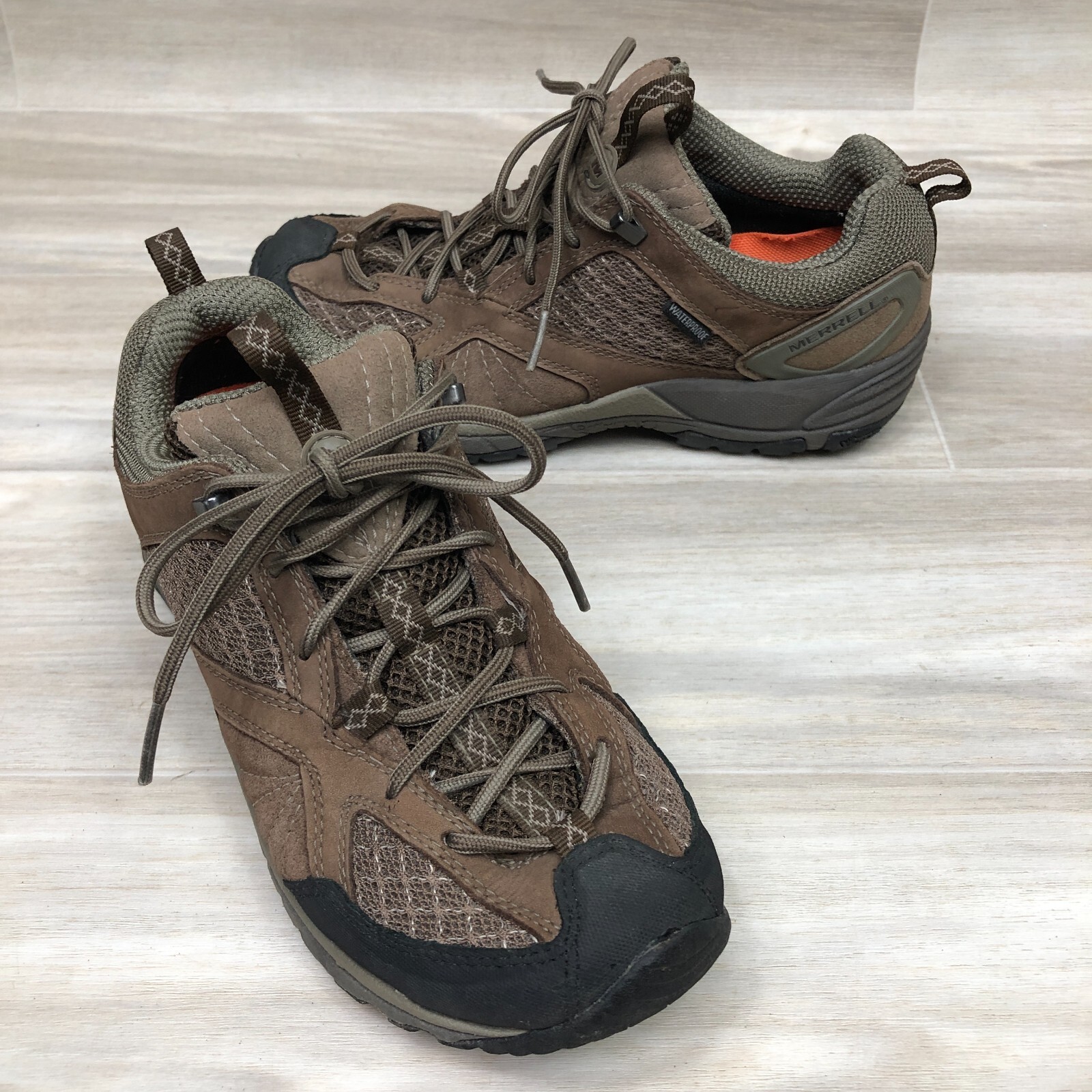 Sneakers Merrell Avian Ventilatore Impermeabili Bracken Taglia 7 Polvere Escursionismo Oliva