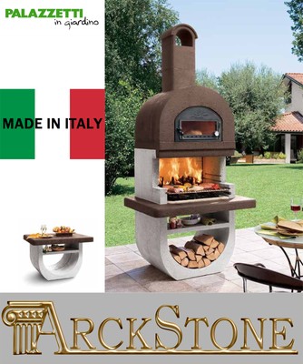 Barbecue Colorato Palazzetti in Giardino Diva Forno Piano Laterale Kit  Montaggio | eBay