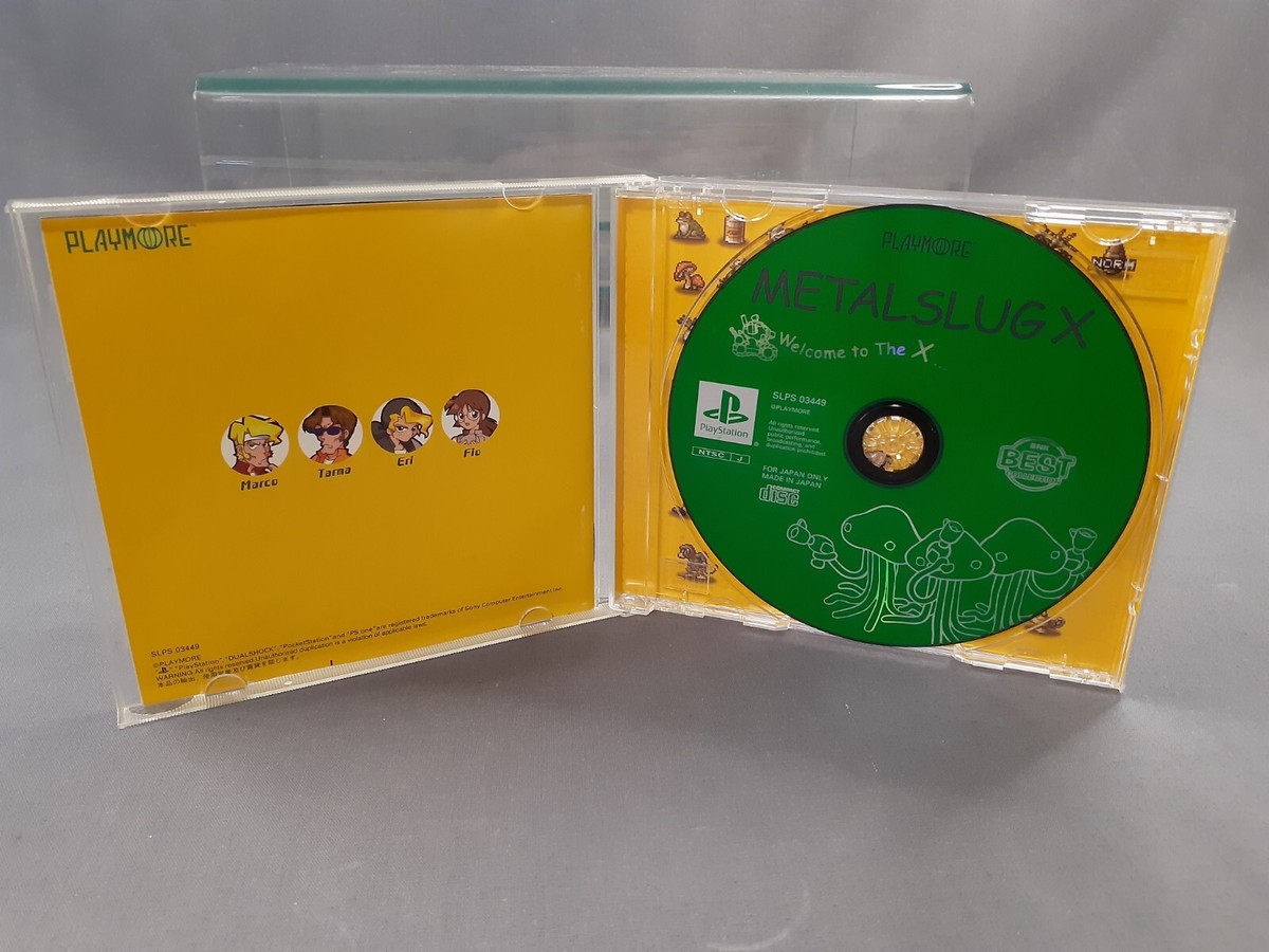 SONY Playstation 1 PS1 Metal Slug X JAPANESE VERSION BOXED | eBay
