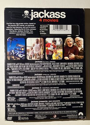 Jackass 4 Movie Collection 1, 2, 3 & Bad Grandpa NEW/SEALED!! | eBay