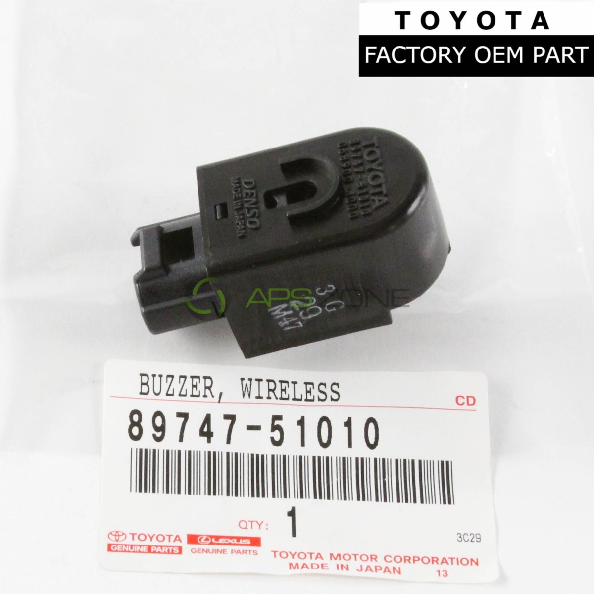 GENUINE TOYOTA FJ CRUISER SIENNA GX470 WIRELESS DOOR LOCK BUZZER
