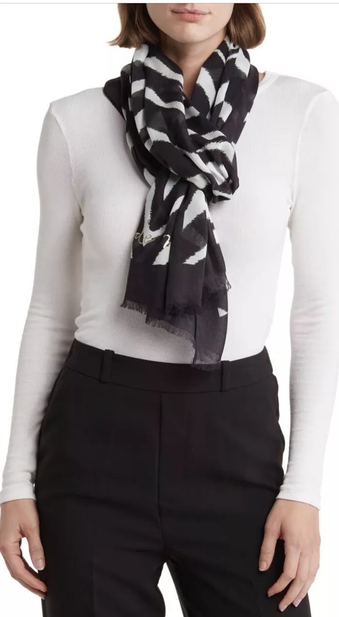 Zebra scarf clearance
