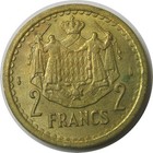 elf Monaco 2 Francs (1945) World War II — photo 2