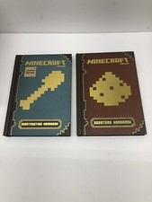 Minecraft Construction Redstone Handbook Lot Mojang Hardback