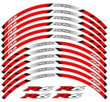 Wheelsticker Rim Sticker für Yamaha R6 YZF RJ15 RJ11 RJ27 RJ155 Aufkleber Felgen