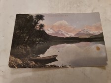 Postcard. Paradise.  Diamond Lake. New Zealand. Vintage. c1910's 