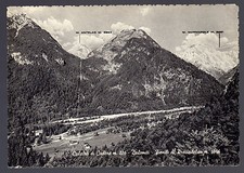 CALALZO DI CADORE BELLUNO CARTOLINA DOLOMITI FIENILI DI PRECIADELAN FG OPACA N 