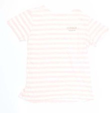 Primark Womens Pink Cotton Blend Kaftan Nightshirt Size 10