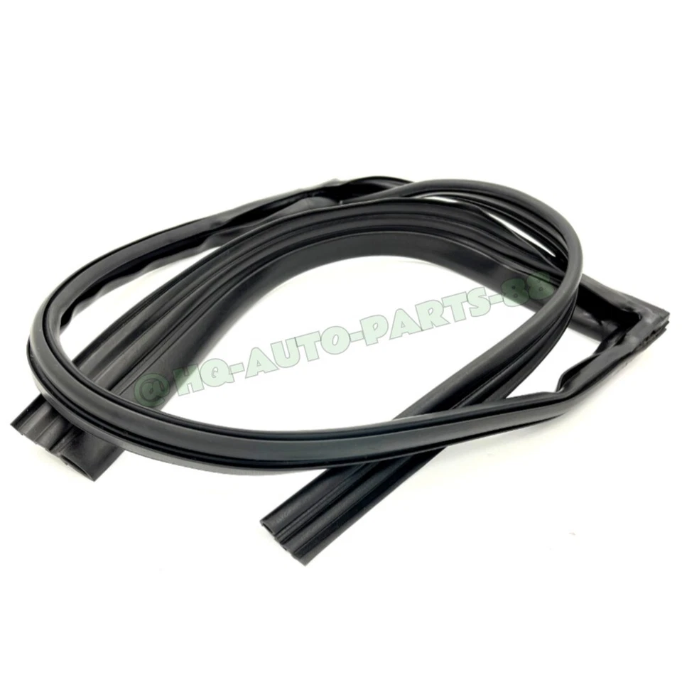 4 piezas para Honda Accord sedán 1994-1997 puerta vidrio canal de funcionamiento sello ventana climática Foto 2 de 3