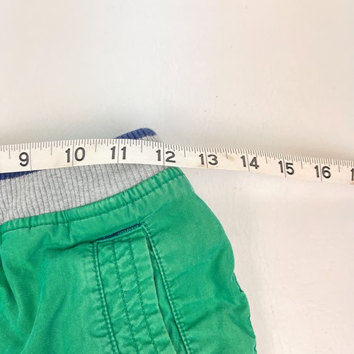 Mini Boden Boys Green Lined Cargo Pants Size 11 Years - Picture 10 of 12