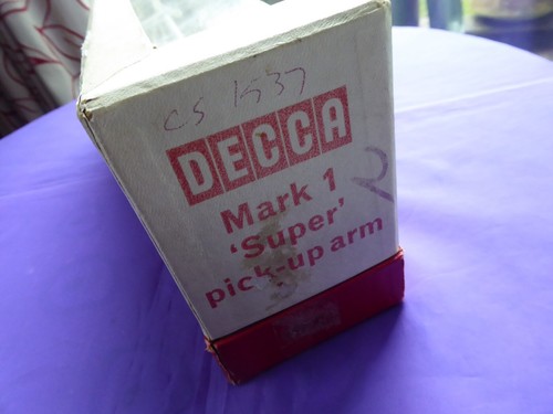 DECCA Super Pick-up arm Mark 1 Turntable record player Vintage. - Afbeelding 8 van 8