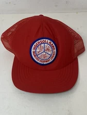 Vintage Snapback Ingersoll-Rand Patch Hat Louisville Mfg Co Mesh Cap Made in USA