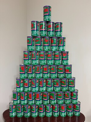 COLLECTIBLE 7-UP 1976 BICENTENNIAL UNITED WE STAND SODA POP CANS 50 STATE SET