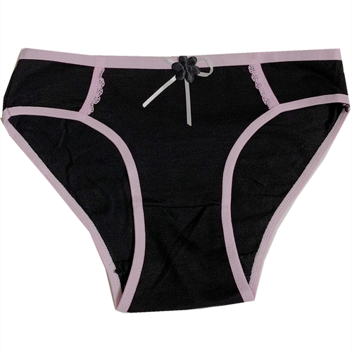 LOT NEW 5 Women Bikini Panties Brief Floral Lace Cotton Underwear Size M L XL - Picture 13 of 101