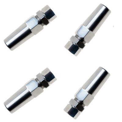5/16'' Marine Boat Swageless Receiver Stainless Steel, 5/8'' Internal Thread 4PC