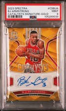 2023 Spectra BJ Armstrong Catalsts signature gold /10