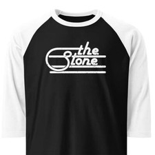 The Stone Music Club San Francisco unisex 3/4 sleeve raglan baseball tee retro