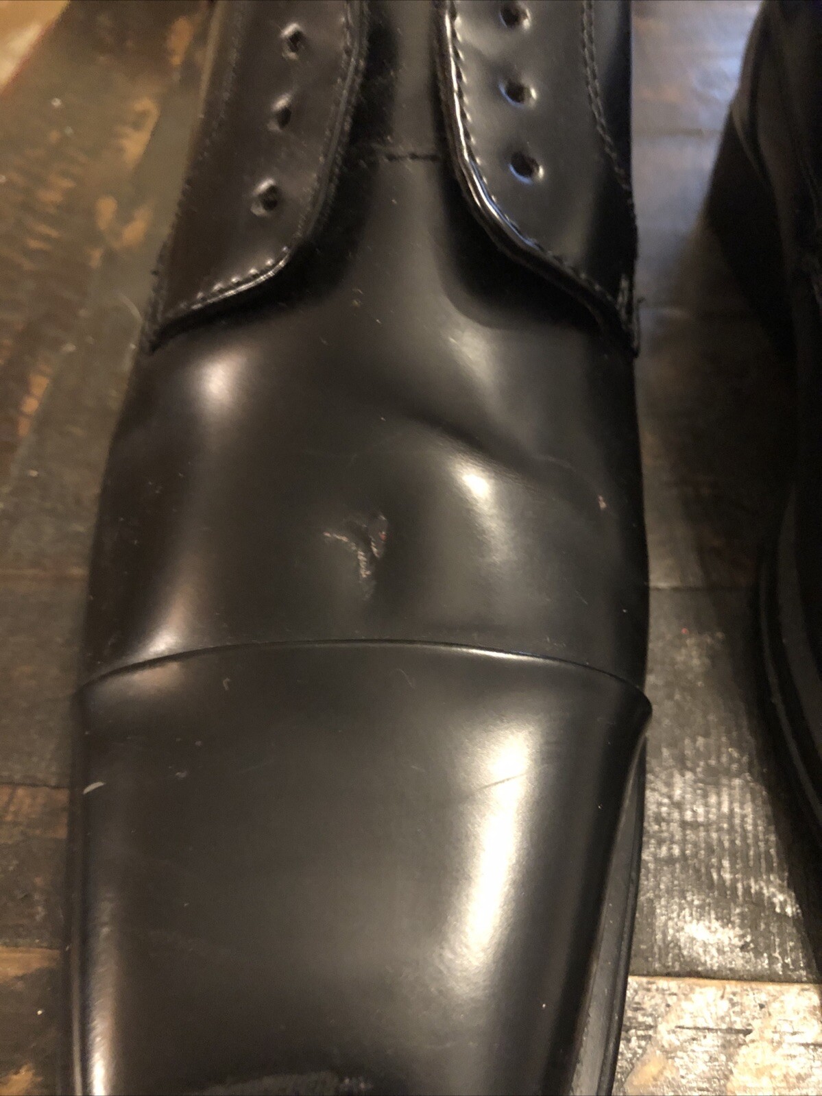 SAOLA Scarpe eleganti Kenneth Cole Reaction da uomo taglia 8 nere in pelle necessita di lacci