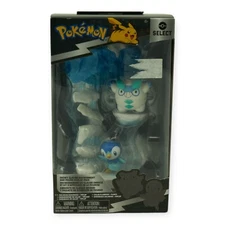 Pokemon Select Snowy Glacier Environment Pack Piplup & Darumaka Mini Figures
