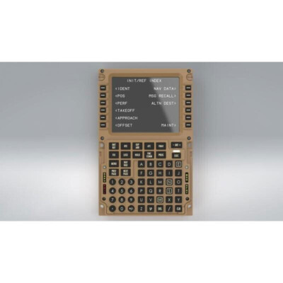 Original CS 747X CDU Flight Simulator CDU Control Display Unit for Cockpit Games