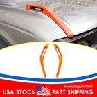 Orange Accessories Front Engine Hood Hinge Cover Trim For For Ford Bronco 2021+