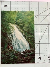 Vintage Crabtree Falls  Blue Ridge Parkway  Postcard  -   North Carolina