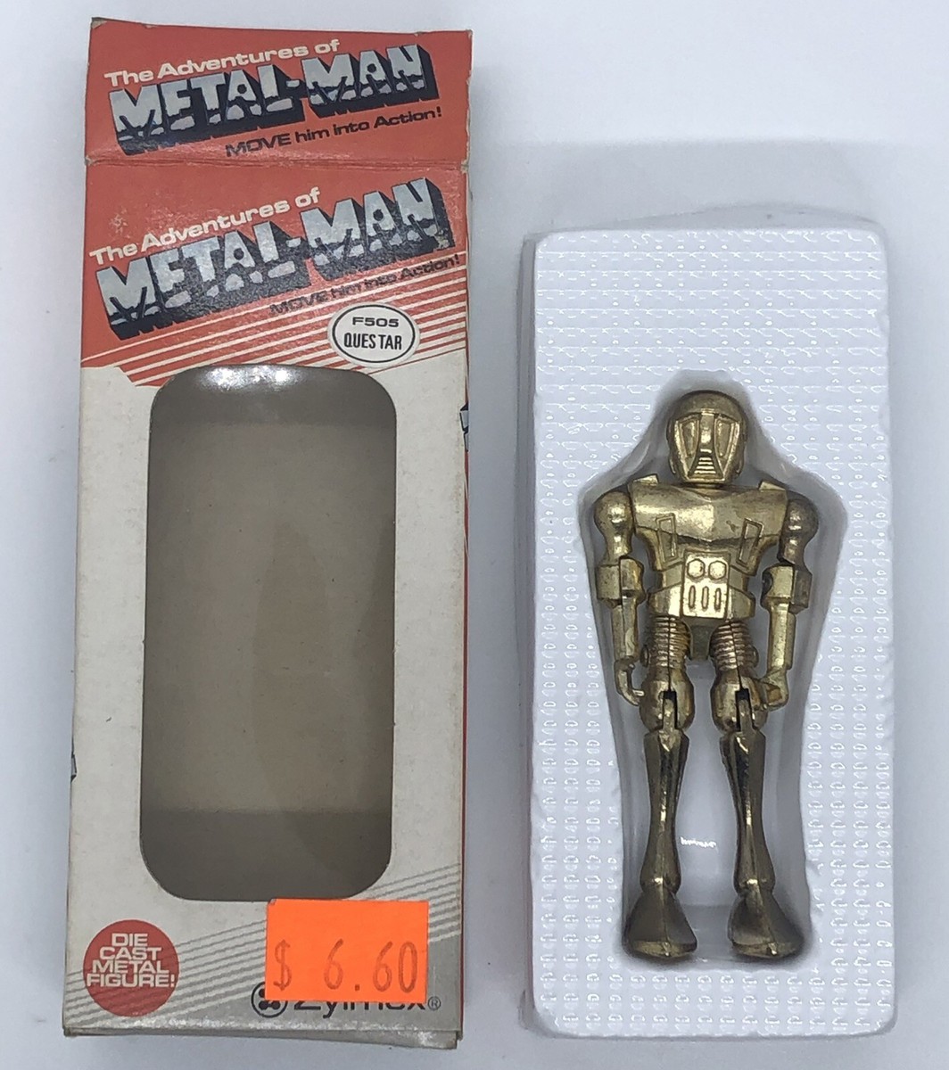 Metal man Questar Zylmex Zee Toys 3.75 Chogokin Micronauts Metal man Questar Zylmex Zee Toys 3.75 Chogokin Micronauts