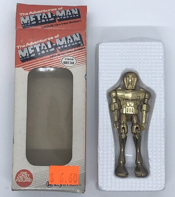 Metal man Questar Zylmex Zee Toys 3.75 Chogokin Micronauts Metal man Questar Zylmex Zee Toys 3.75 Chogokin Micronauts