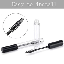 100Pcs Empty Mascara Tube with Eyelash Wand 10ml Eyelash Cream Container Bottle