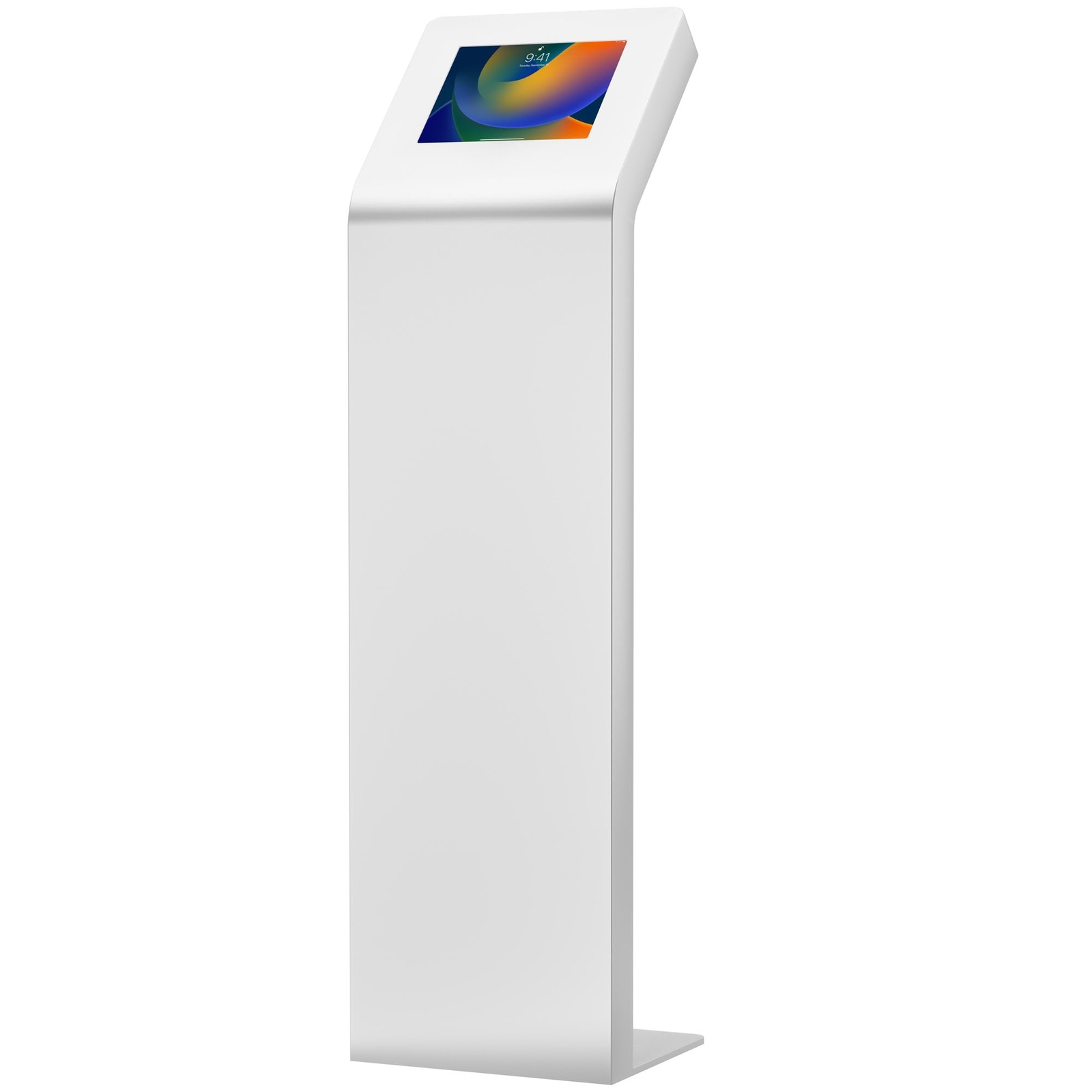 Heavy Duty Floor Stand for Tablet Kiosk with Secure Locking – PAD-KSDKW-image