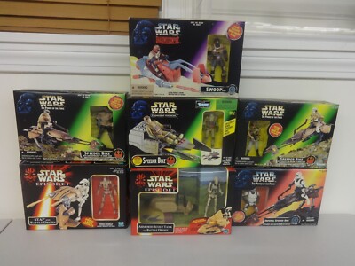 Hasbro Kenner 1997-99 Star Wars 7 diff. Boxed Sets - MIB - Choose