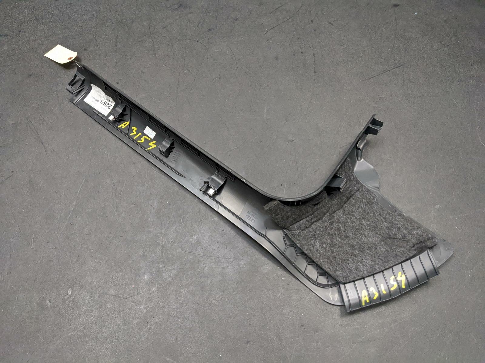 Front Right Door Sill Scuff Plate Black 2016 Audi A6 4G18672724PK 