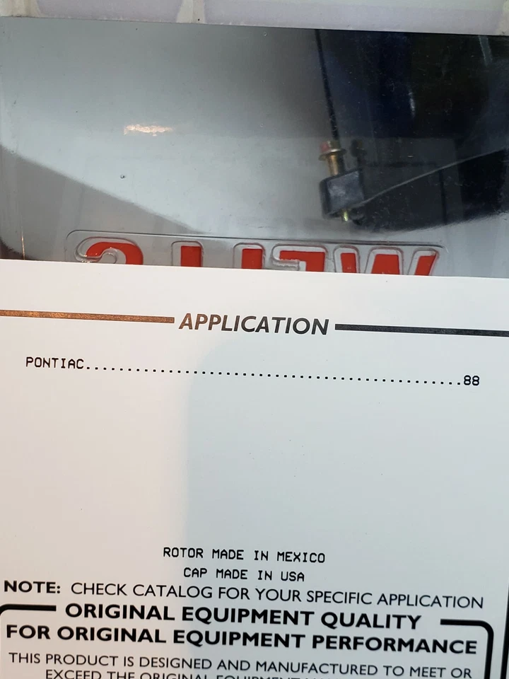 Distributor Cap and Rotor Kit Wells DR2021 NOS - Image 4 of 4