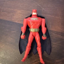 1998 Kenner Batman Mission Masters 2 Infrared Photon Figure 5” Red with Cape