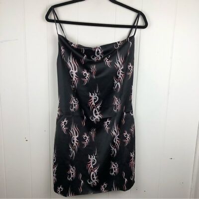 Urban Outfitters Womens Mallory Cowl Slip Dress Large