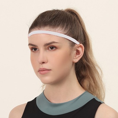 white thin headband Women main image 3