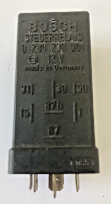 Original BOSCH Steuerrelais Kraftstoffpumpe, 0 280 230 001, BMW OPEL, Oldtimer