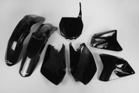 Kunststoff Verkleidung Kit Suzuki RM 125 - 250 2006 - 2024 Ufo Plast Schwarz ...