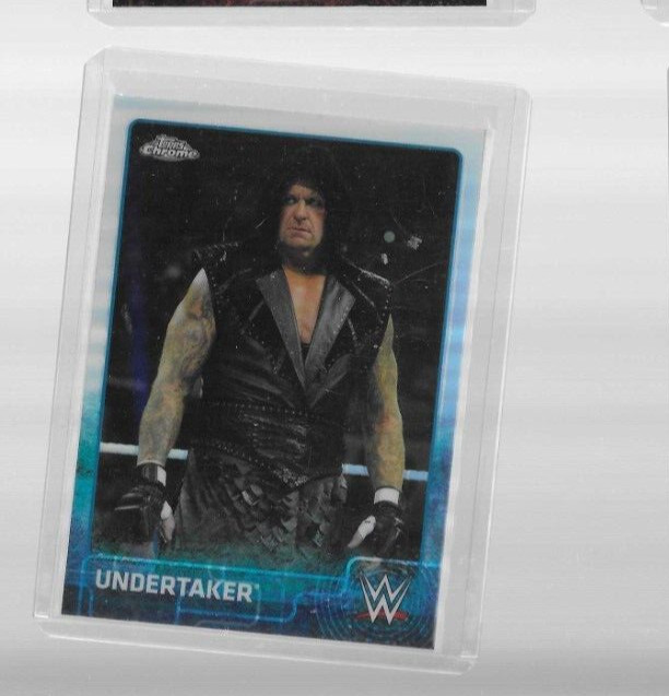 The Undertaker - 2015 Topps Chrome WWE #74 Refractor CARD B52