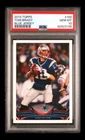 2013 topps #100 tom brady; blue jersey SSP photo image variation PSA 10  (GEM)