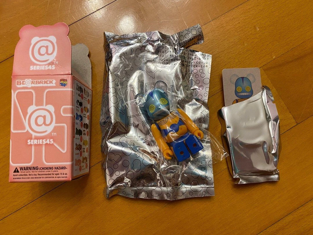 Medicom Toy 100% Bearbrick Be@rbrick Series 45 Secret 1/192 HS