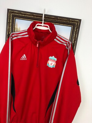 【USED】 LIVERPOOL jacket adidas 90s Vintage Liverpool 08/09 Adidas 1/4 Zip Training Jacket | eBay