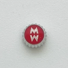 Authentic Crown For Michele Watches Stainless Steel Silver 4.5 mm