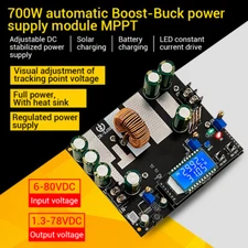 ZK-SJ30 700W High Power Auto Boost Buck Power Supply Module DC 6-80V to 1.3-78V