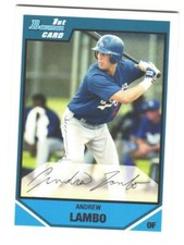 2007 Bowman Draft Picks & Prospects Andrew Lambo #BDPP28 Prospects