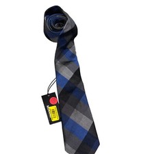 MURANO MENS TIE BLUE 4X 58 NWT
