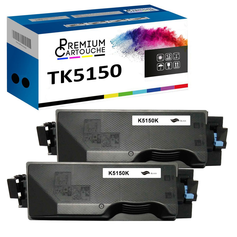 Toner TK5150K compatible Kyocera pour eviter les lignes noires sur vos documents