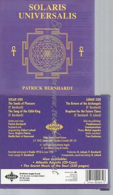 CD--PATRICK BERNHARDT--SOLARIS UNIVERSALIS