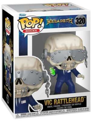 Funko POP! Rocks: Megadeth - Vic Rattlehead #320